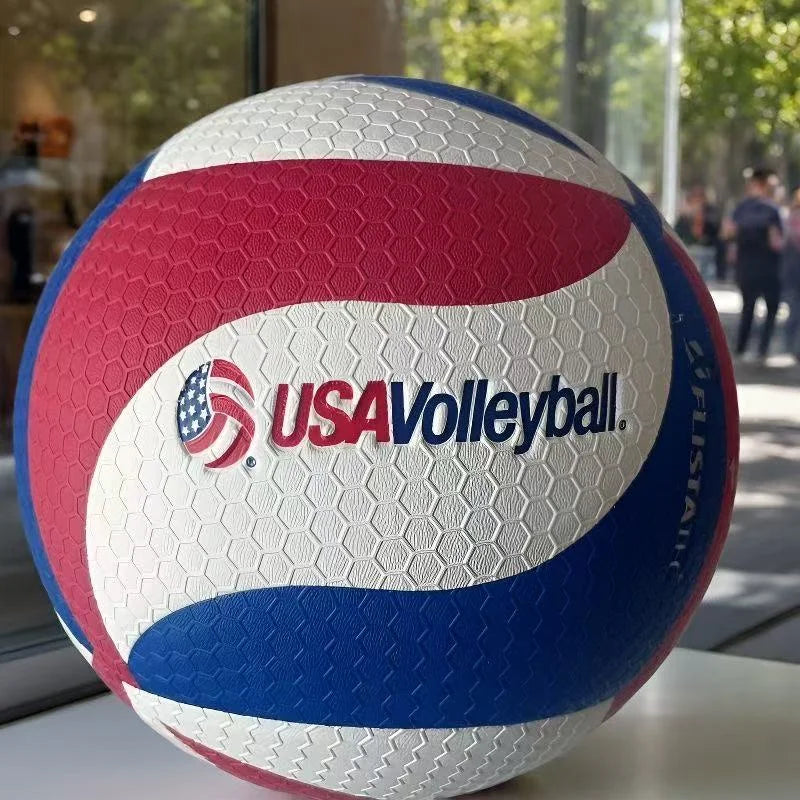 Balón de voleibol V5M5000-3USA · Talla 5 con bolsa y aguja