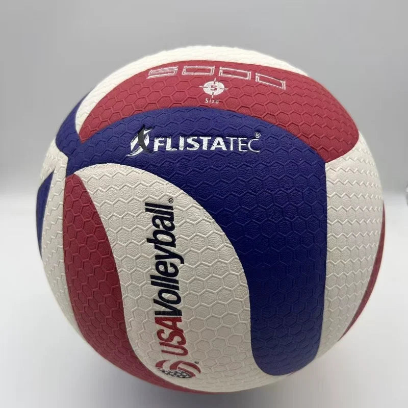 Balón de voleibol V5M5000-3USA · Talla 5 con bolsa y aguja