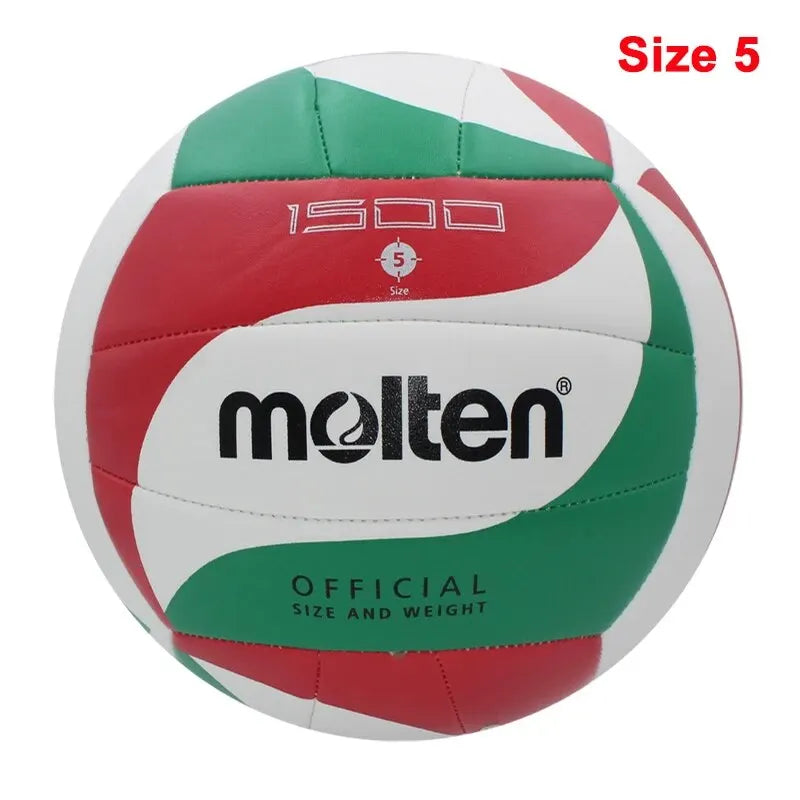 Balón de voleibol Molten de PU para entrenamiento · Tallas 4 y 5