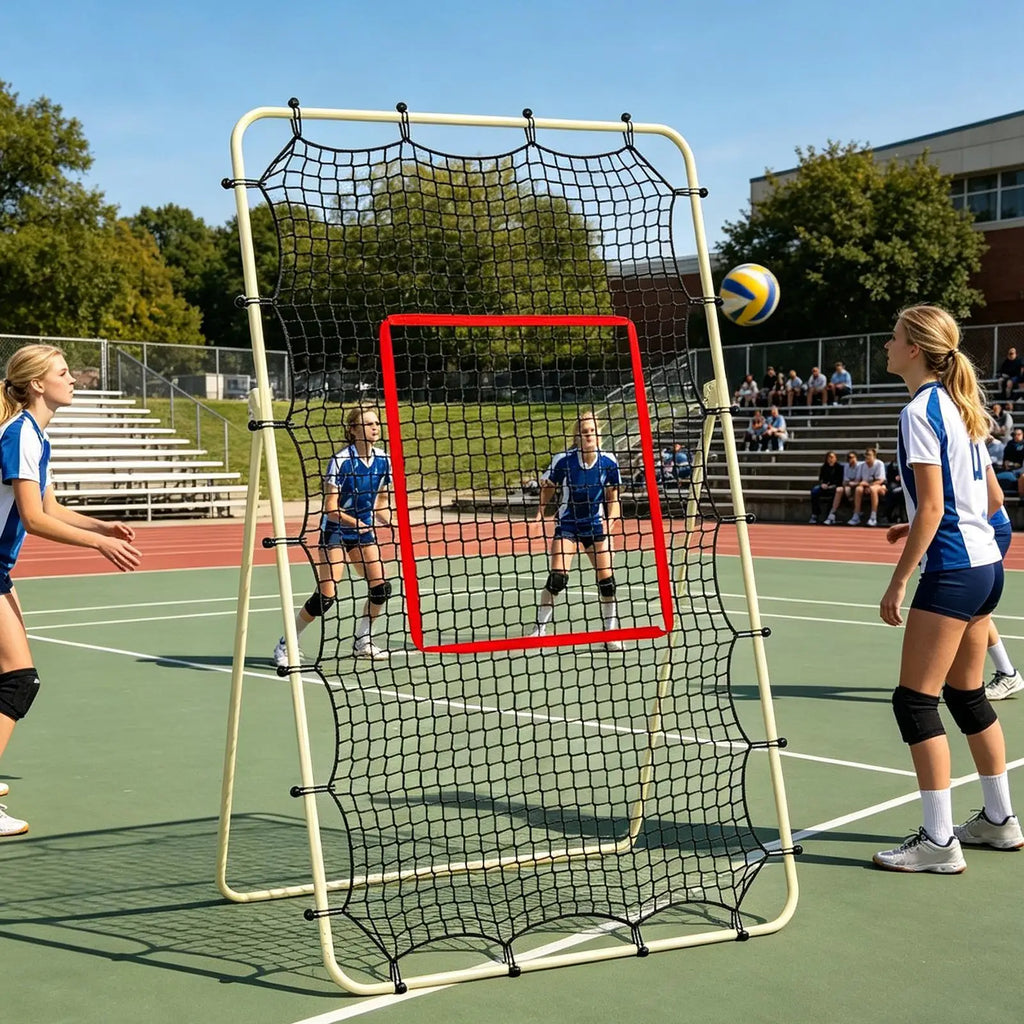 Red de rebote para voleibol de 213 × 122 cm · Sin estructura