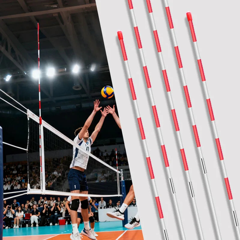 Antena de voleibol desmontable de fibra de vidrio · 1,8 m